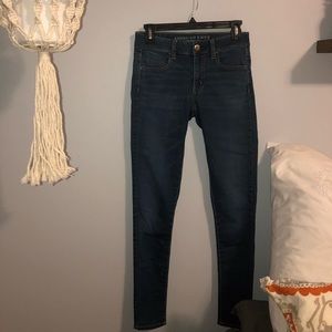 American Eagle Super Super Stretch Jegging - Blue